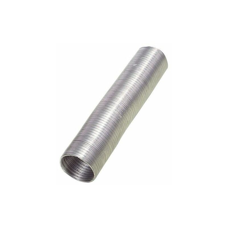 foto del prodotto tubo alluminio compatto grigio 120 mm. 5 metri