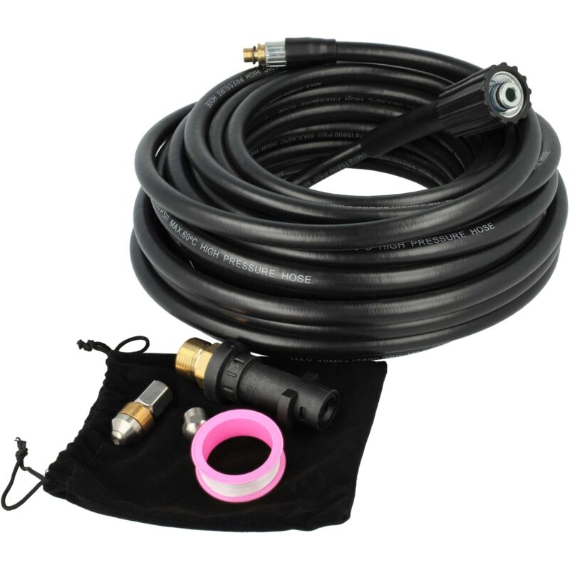 immagine 0 del prodotto tubo alta pressione da 15m compatibile con k rcher k 7 premium smart control flex, 7 premium smart control flex ecob idropulitrice vhbw