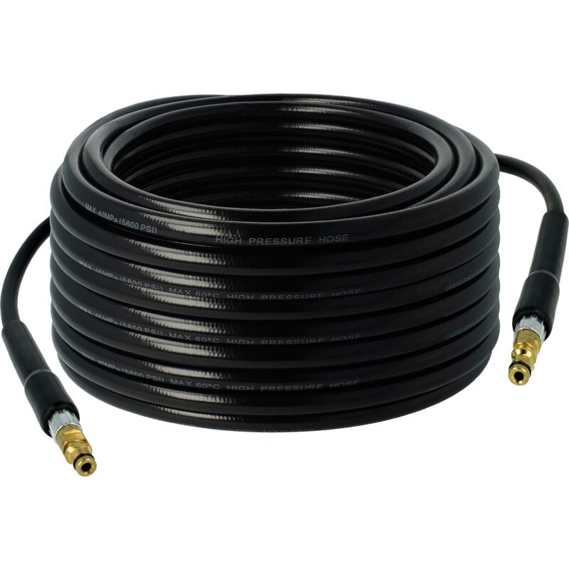 foto del prodotto tubo alta pressione da 30m sostituisce k rcher 2.641 721.0 per idropulitrice filettatura in ottone vhbw