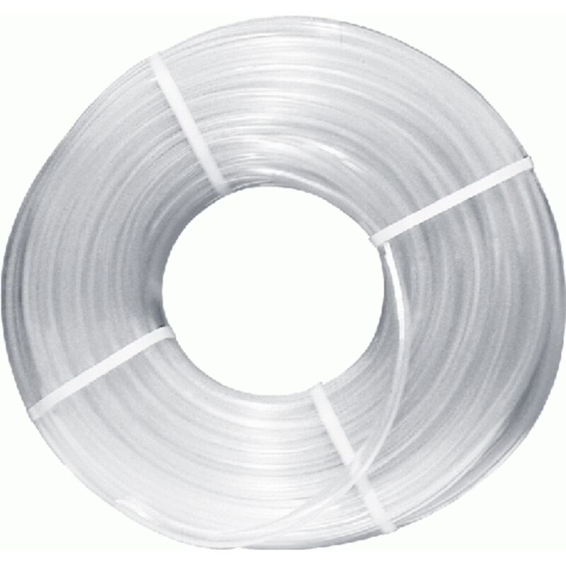 foto del prodotto tubo antigelo trasparente in pvc plastificato da mm 14x19 per irrigazione