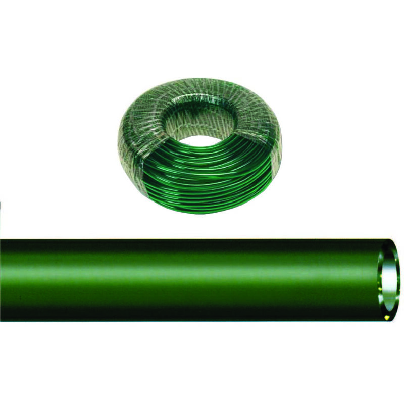 foto del prodotto tubo antigelo trasparente verde mm.40x50 rotolo mt.35 peso kg.29,72