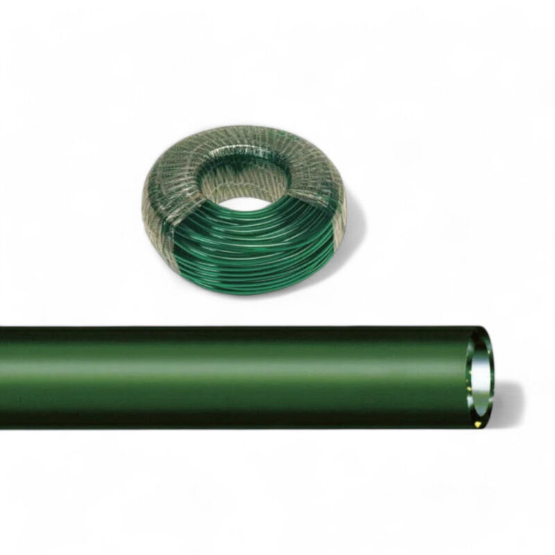 foto del prodotto tubo antigelo verde flessibile in pvc monostrato per temperature 20 c 60 c mm.22 30 rotolo mt.50