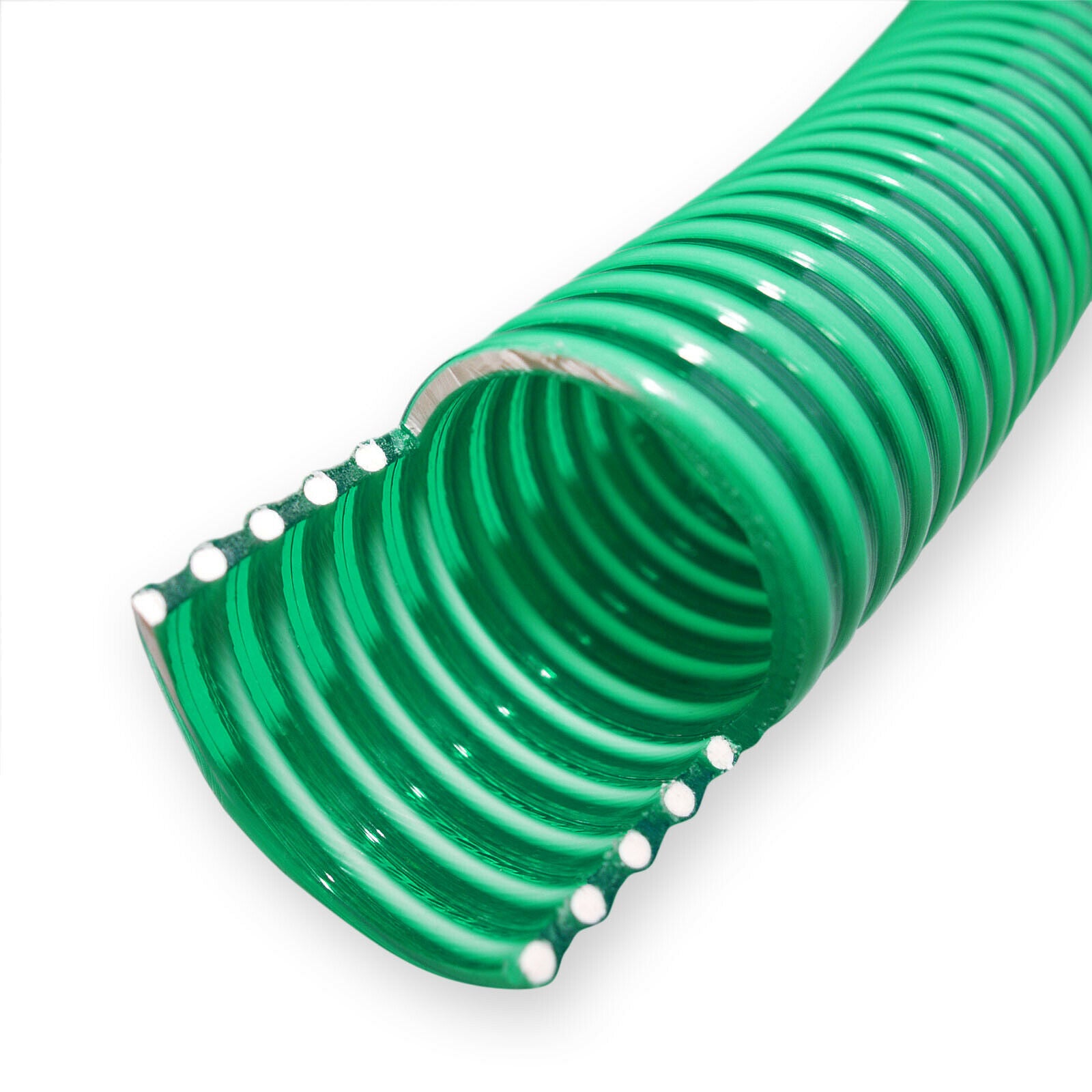 foto del prodotto tubo aspirazione pressione diametro 20 mm 3 4 quot rinforzo spiralato verde 16 0002922