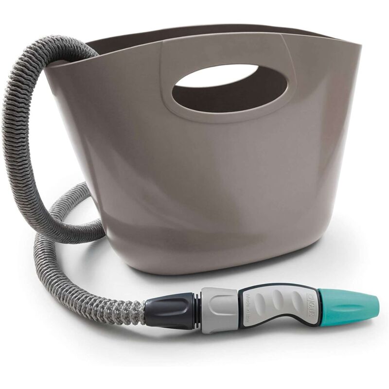 foto del prodotto tubo auto estensibile aquapop 15 m in bag grigio