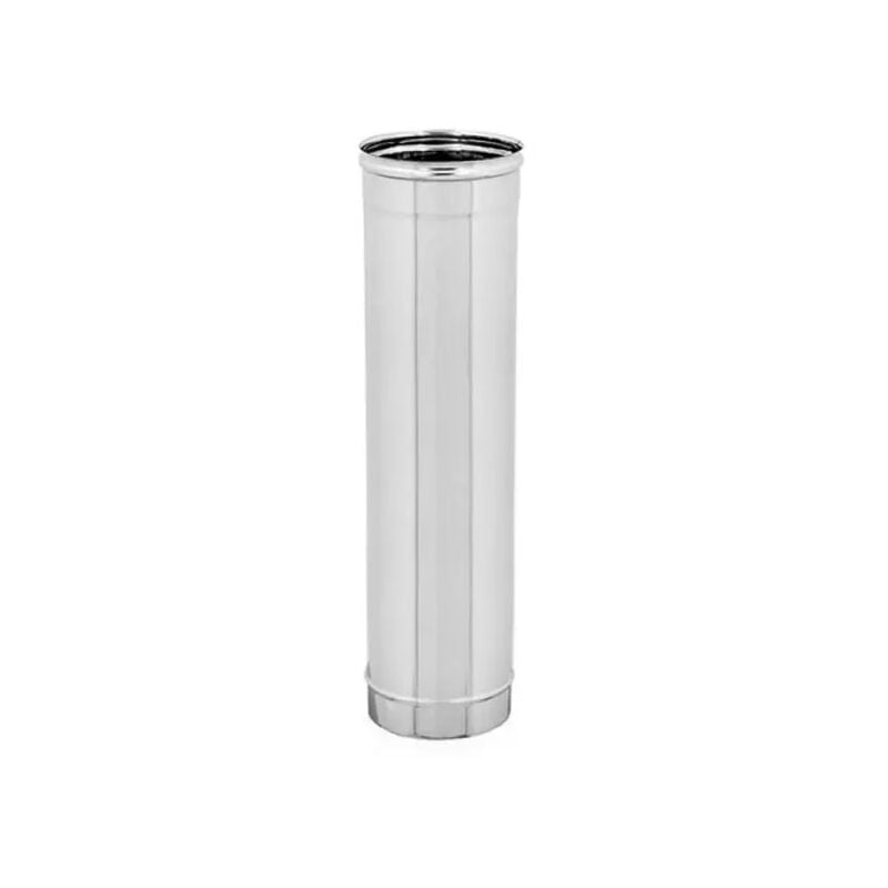 foto del prodotto tubo canna fumaria monoparete in acciaio inox aisi 304 mm 500 300 sp 0,5 mm europrofil