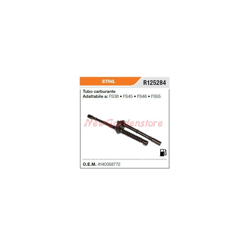 foto del prodotto tubo carburante stihl motosega fs38 fs45 fs46 fs55 r125284