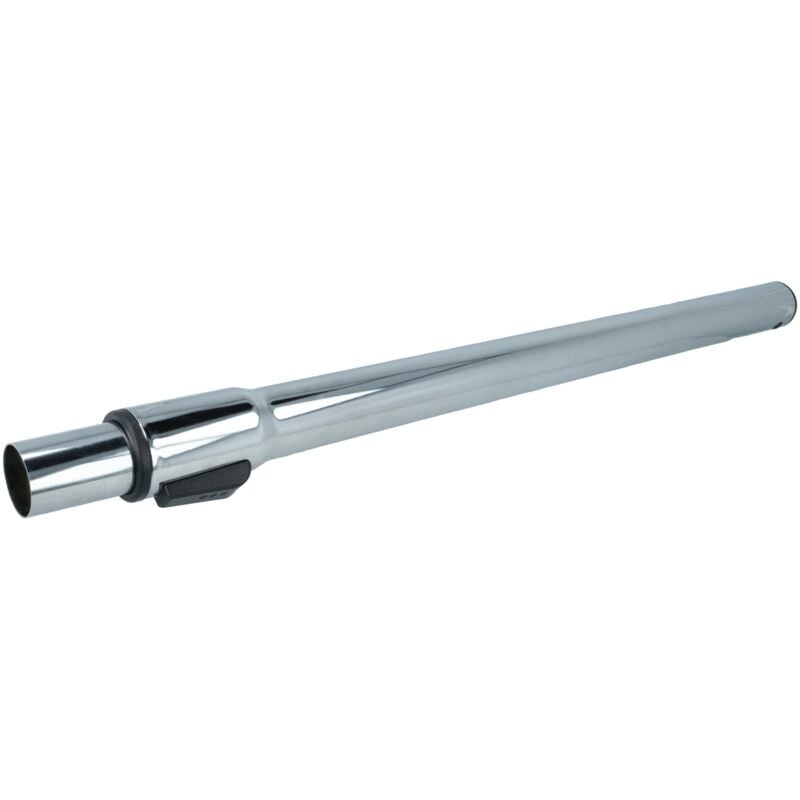 foto del prodotto tubo compatibile con dirt devil infinity vs8 turbo loop, m1606, m1608, m1610 aspirapolvere - con attacco da 32 mm, 58 - 96 cm, cromato - vhbw