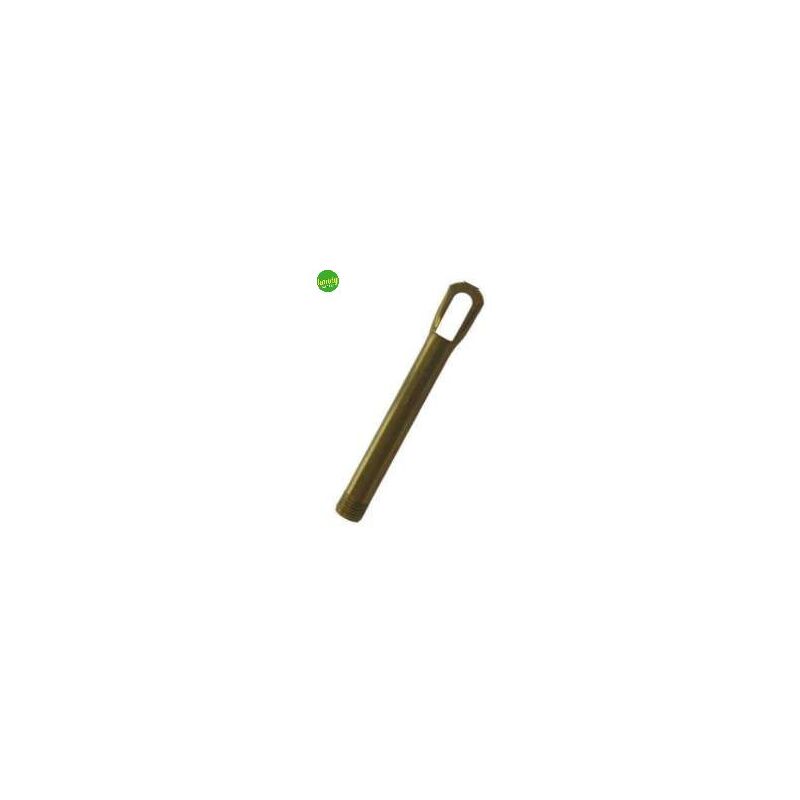 foto del prodotto tubo con anello electraline ottone h8,5cm 10x1