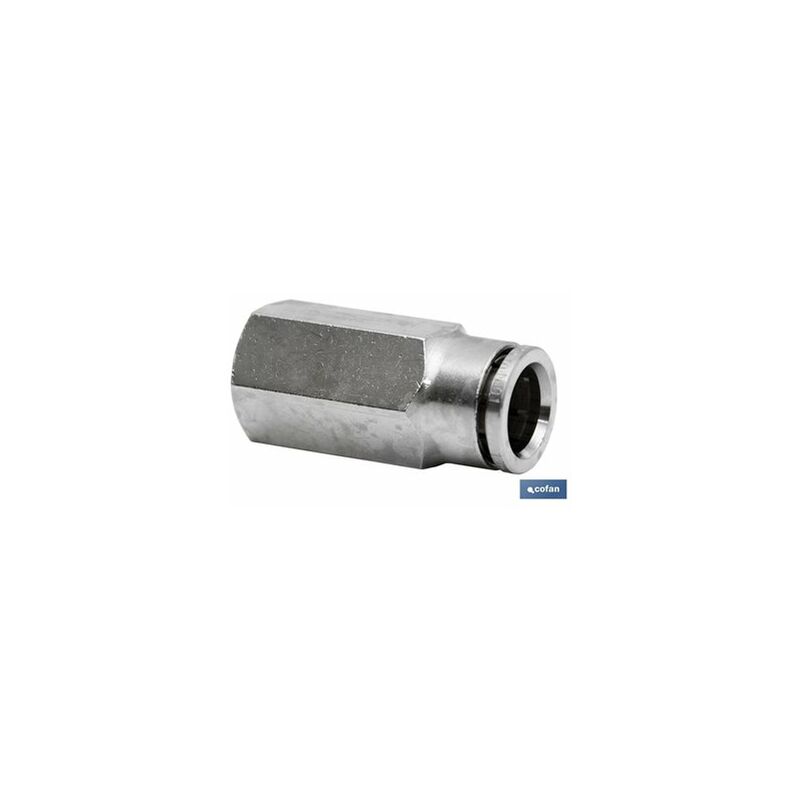foto del prodotto tubo con connessione diritta da 4 mm. femmina 1 8