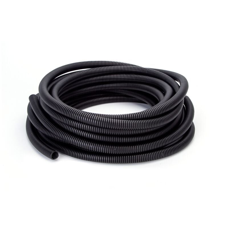 foto del prodotto tubo corrugato flessibile diametro 20mm 10 metri nero aigostar