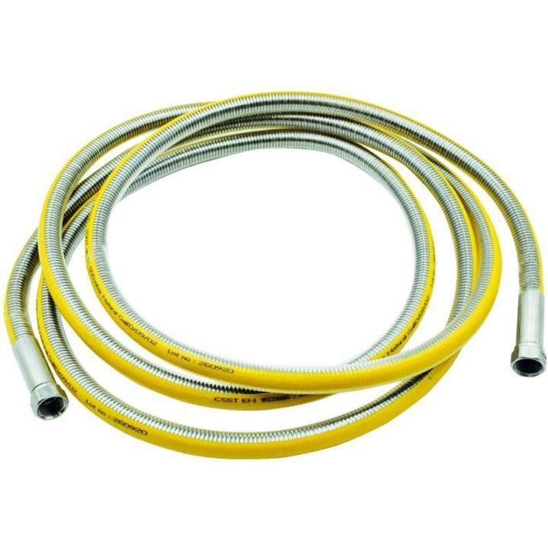 foto del prodotto tubo corrugato formabile csst raccordato per allacciamento impianti gas 3000mm ferrari welcome 037006