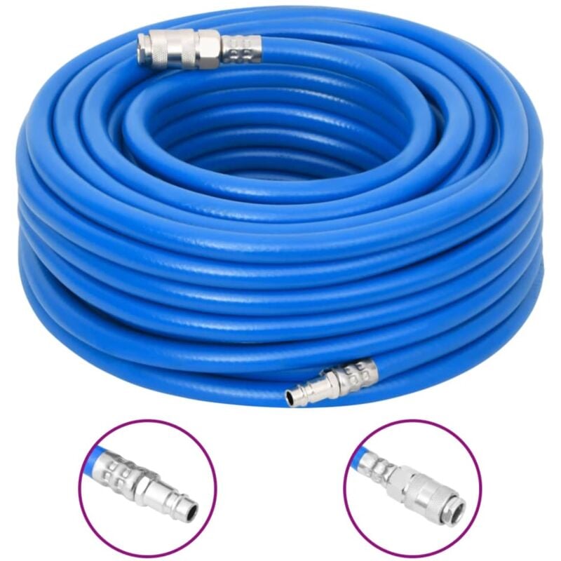 foto del prodotto tubo d aria blu 0,7 10 m in pvc vidaxl