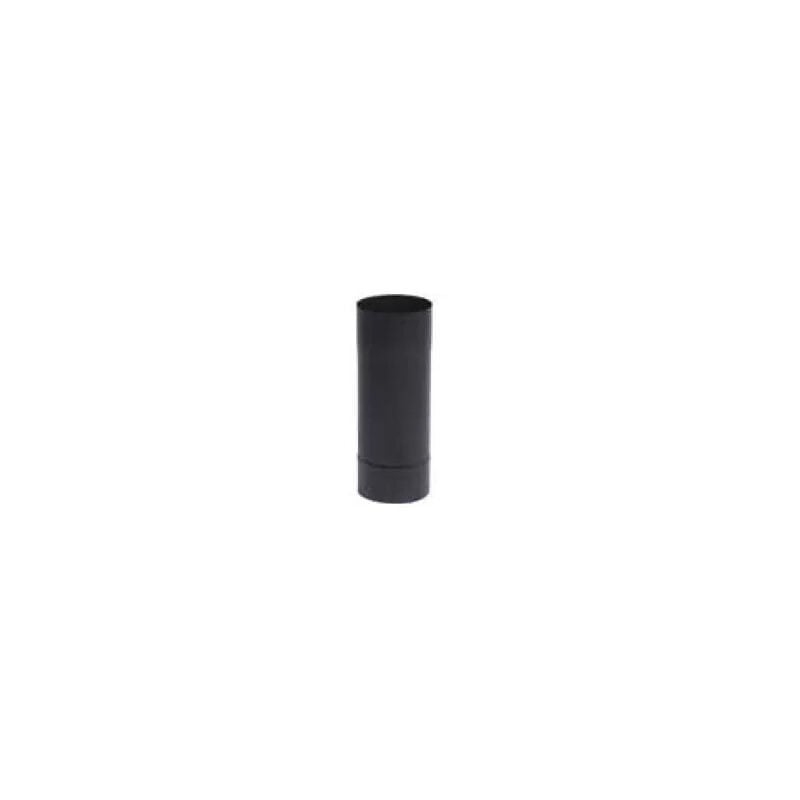 foto del prodotto tubo da 1m, smalto nero opaco, d.125