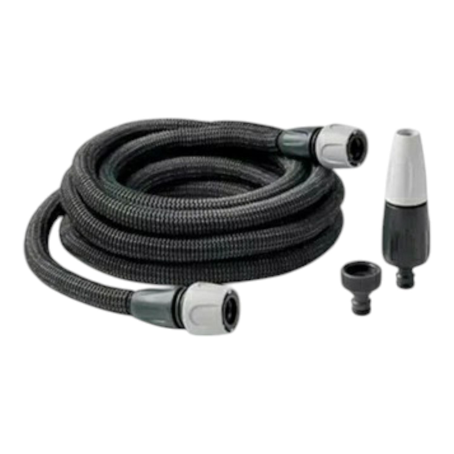 foto del prodotto tubo da giardino estensibile aquapop con racordi fino a mt. 15