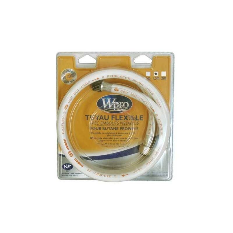 foto del prodotto tubo del gas butano propano lungo 1,50 m garanzia 10 anni originale accessori e prodotti whirlpool 296187