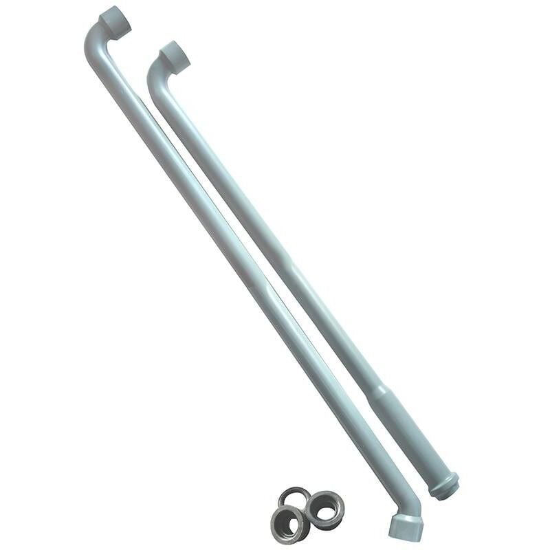 foto del prodotto tubo di cacciata con curve per wc