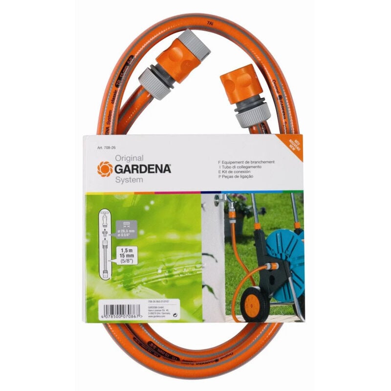 foto del prodotto tubo di collegamento gardena comfort flex 15 mm 18050 26
