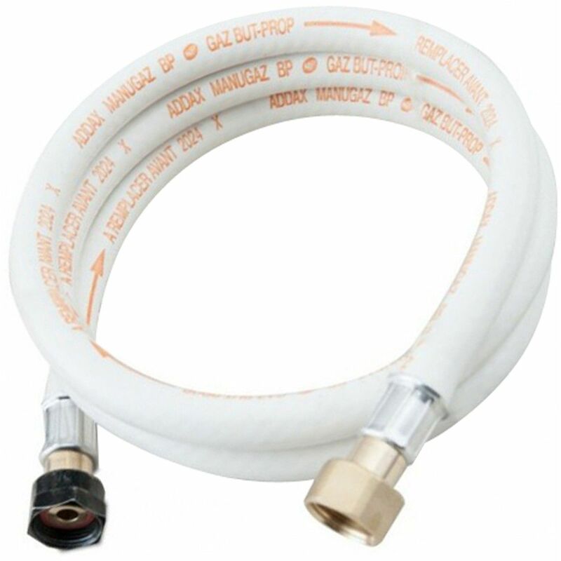 foto del prodotto tubo di gas butano propano lungo 2,00 m, garanzia 10 anni originale accessori e prodotti whirlpool 2961883760091128201