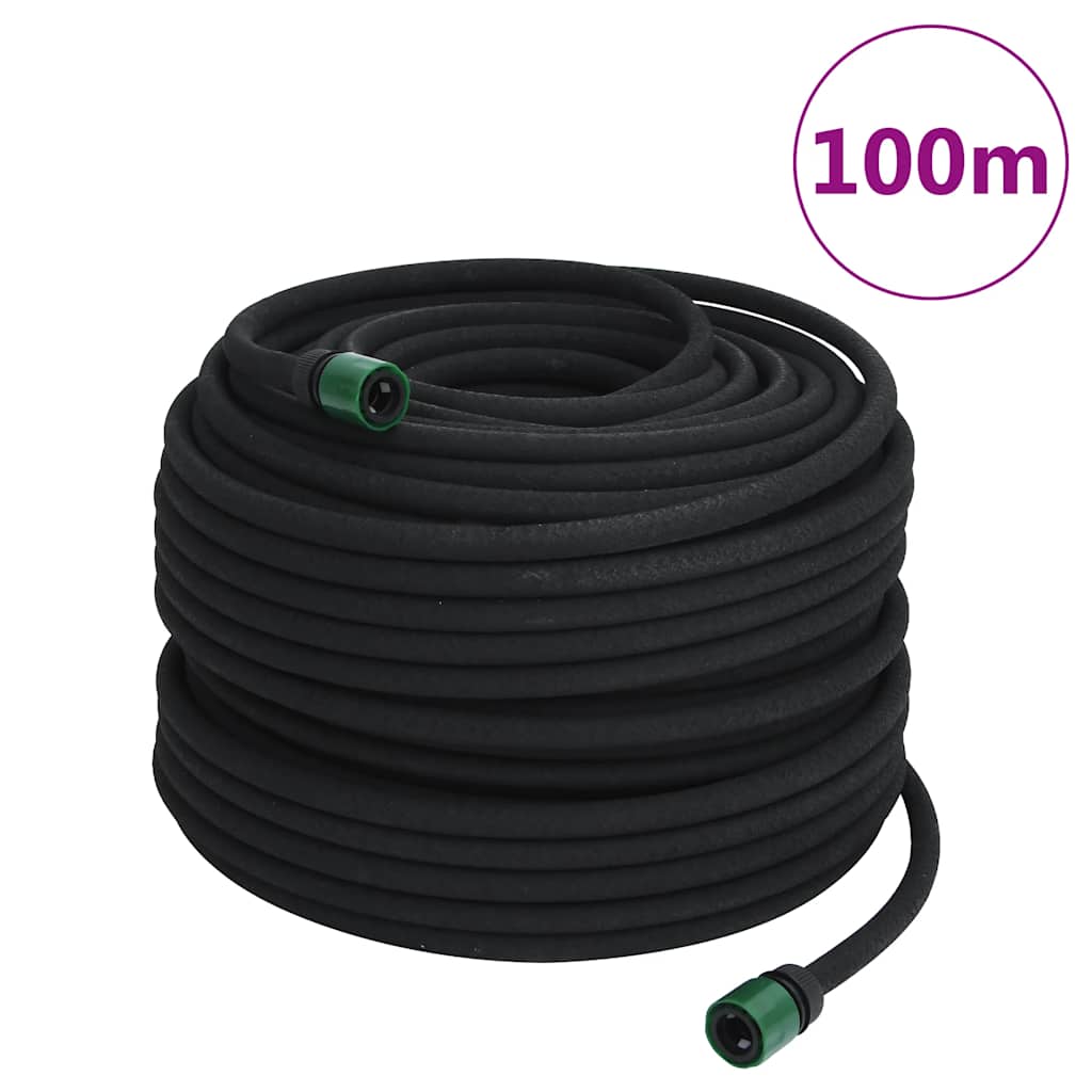 foto del prodotto tubo di irrigazione da giardino nero 0,6 quot 100 m in gommacod mxl 134883