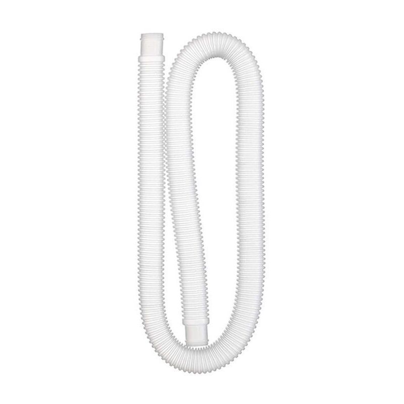 foto del prodotto tubo di ricambio per piscina fuori terra, 2 tubi filtro piscina, tubo di aspirazione pompa per piscine, tubo di ricambio pompa filtro piscina 1,5 m