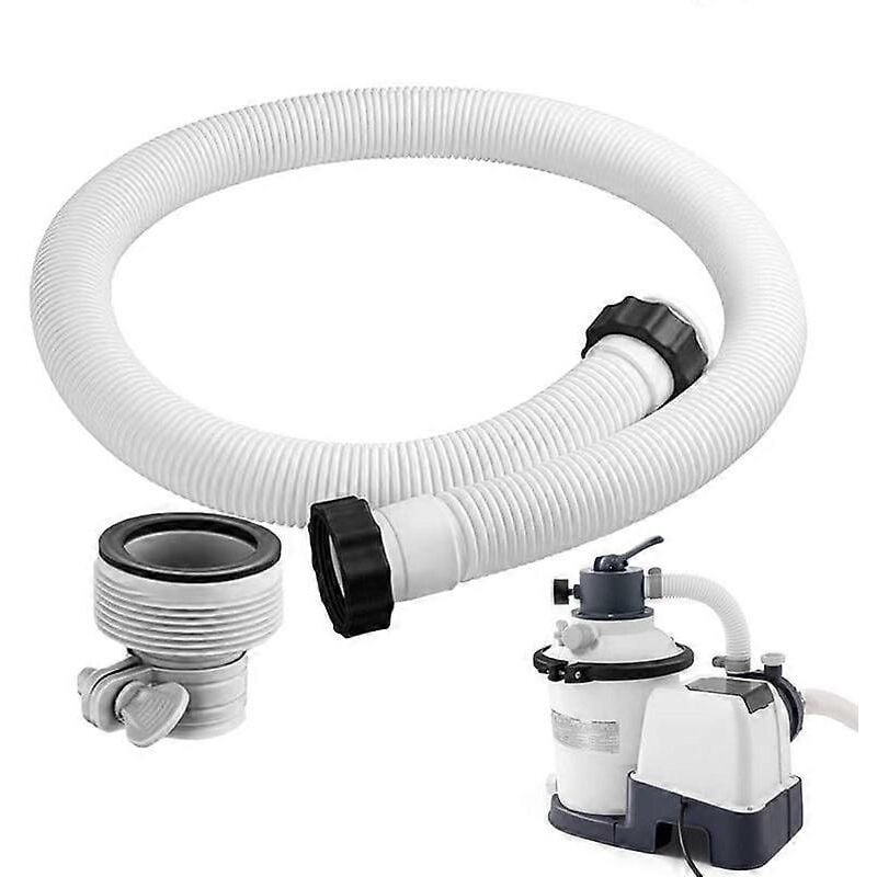 foto del prodotto tubo di ricambio per piscine fuori terra, pompa filtro, tubo di ricambio resistente ai raggi uv per piscine fuori terra, accessori per piscine
