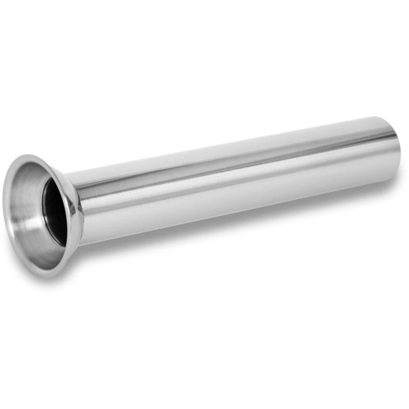 foto del prodotto tubo di riempimento, beccuccio di riempimento, ricambio in acciaio inox per insaccatrici e presse per salsicce, diametro del tubo 38 mm, diametro