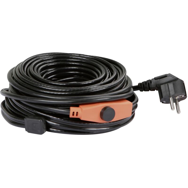 foto del prodotto tubo di riscaldamento antigelo con termostato lunghezza 1 m, tubo dell acqua antigelo fino a 45 c, per abbeveratoio per animali, non per tubi di