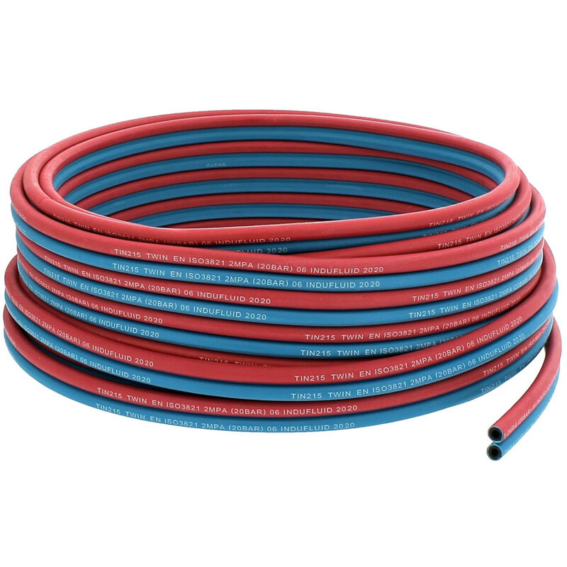 foto del prodotto tubo di saldatura ossigeno acetilene 6.3 mm lunghezza 10 metri