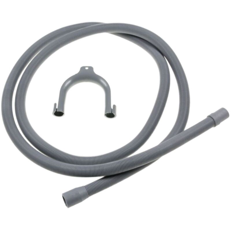 foto del prodotto tubo di scarico originale 2,5m lavatrice whirlpool 347294