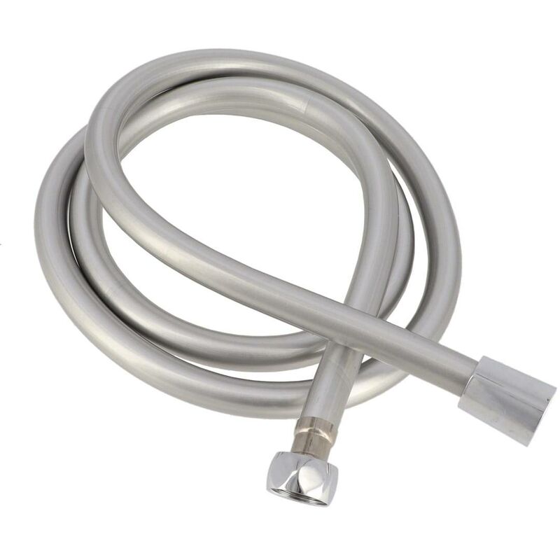 foto del prodotto tubo doccia in pvc 150cm cromo tendance