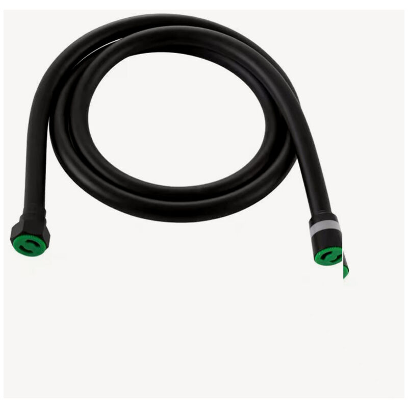 foto del prodotto tubo doccia in pvc nero