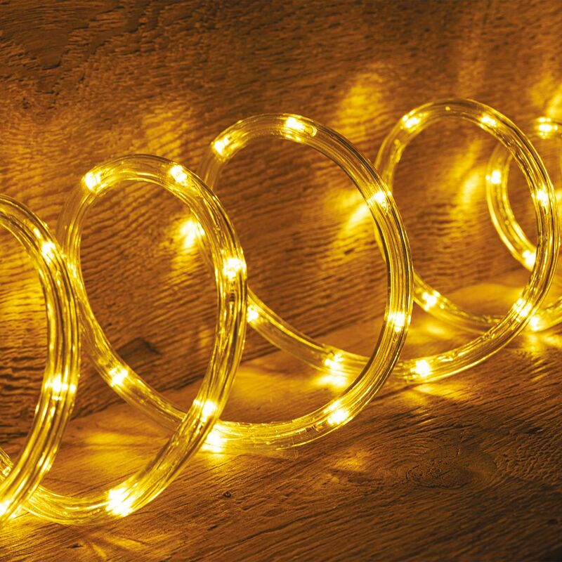 foto del prodotto tubo elettrico da esterno 18m 324 led bianco caldo feeric lights christmas