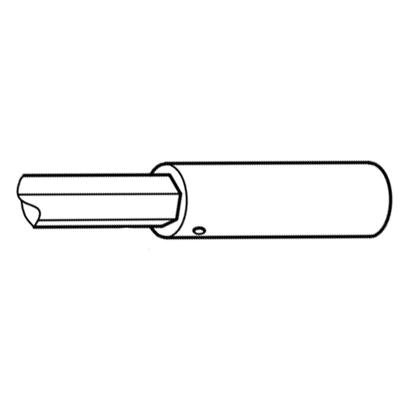 foto del prodotto tubo esagonale inferiore medio per abbacchiatore lisam swing 1530mm originale