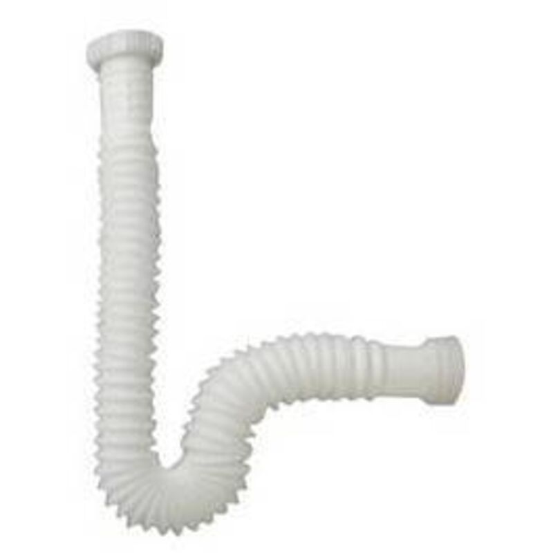 foto del prodotto tubo estensibile monoblocco con ghiera bianco 1 1/2 x 40 dh