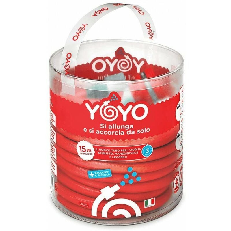 foto del prodotto tubo estensibile per innaffiare yoyo mt.15