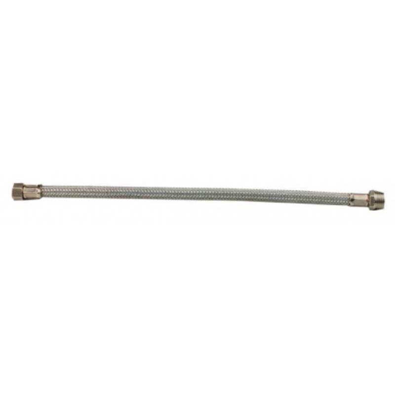 foto del prodotto tubo flessibile 35 cm per monocomando attacco corto f 3 8 m 12 x 1 
