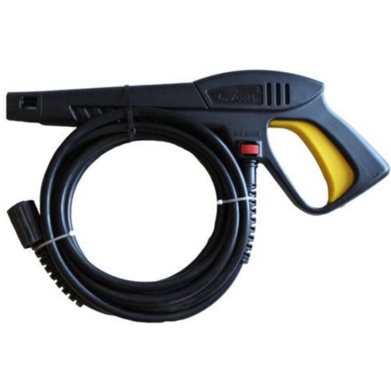 foto del prodotto tubo flessibile ad alta pressione con pistola 6.005.0321 adatto per marca idropulitrice einhell, parksid lavor