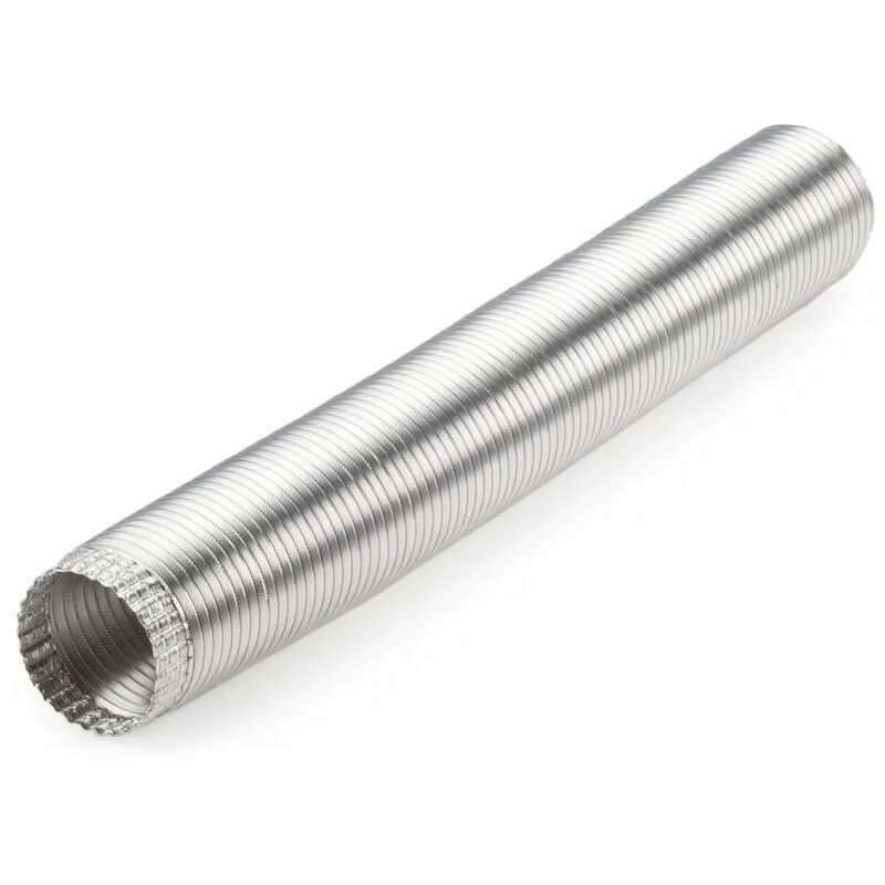 foto del prodotto tubo flessibile alluminio naturale d.100mm