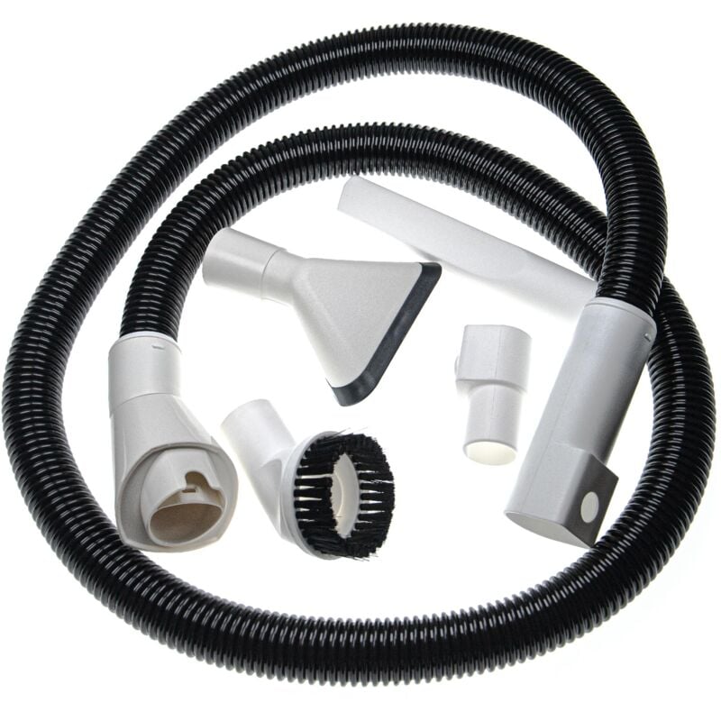 foto del prodotto tubo flessibile dell aspirapolvere con set di bocchette 4 pezzi sostituisce vorwerk eb 370, eb 400 vhbw