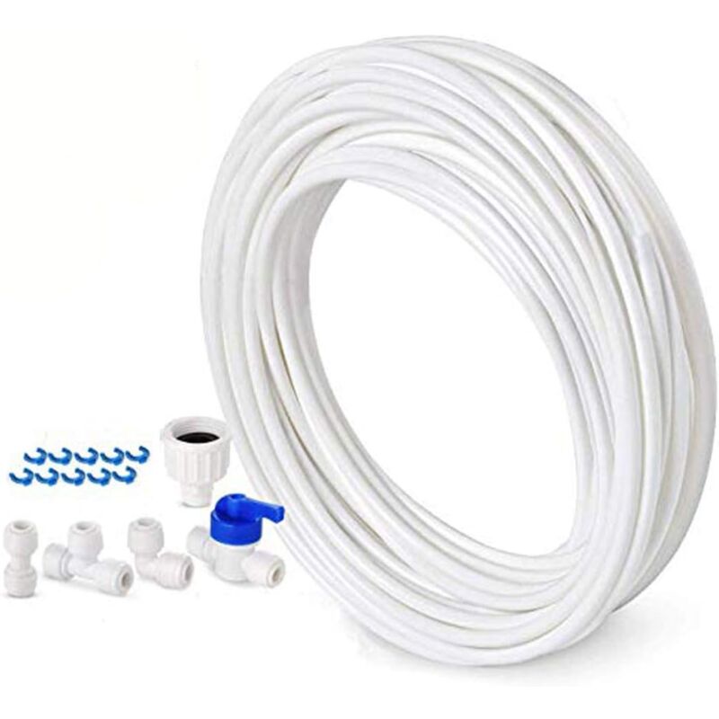 foto del prodotto tubo flessibile di alimentazione idrica a bassa densit pe da 10 m kit di collegamento per frigorifero a doppia porta in stile europeo diametro