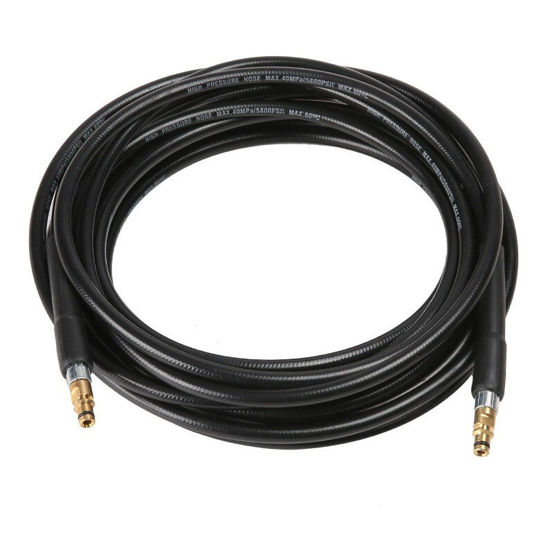 foto del prodotto tubo flessibile di ricambio da 15 m per idropulitrice karcher k2 k3 k4 k5 k6 k7 tubo flessibile di pulizia ad alta pressione connettore rapido e