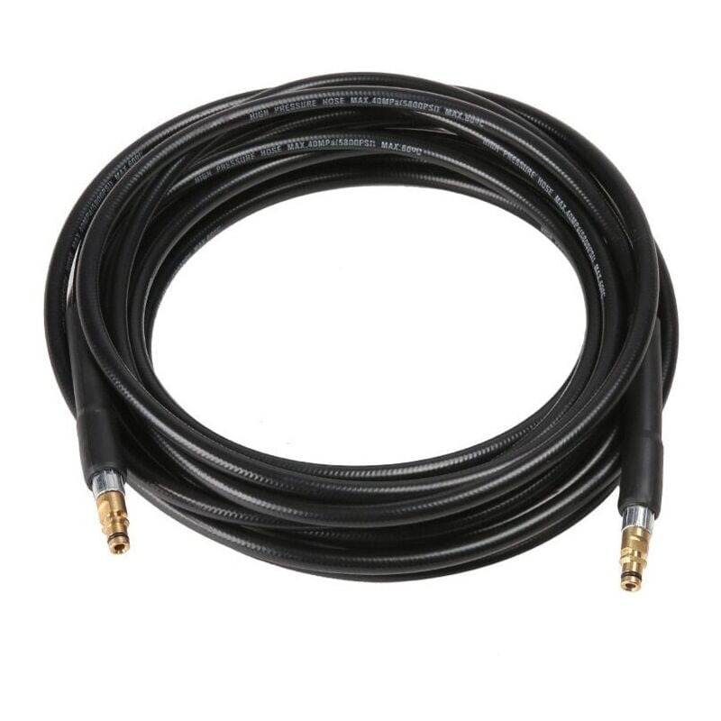 foto del prodotto tubo flessibile di ricambio da 6 m per idropulitrice karcher k2 k3 k4 k5 k6 k7, tubo flessibile per la pulizia ad alta pressione, attacco e sgancio