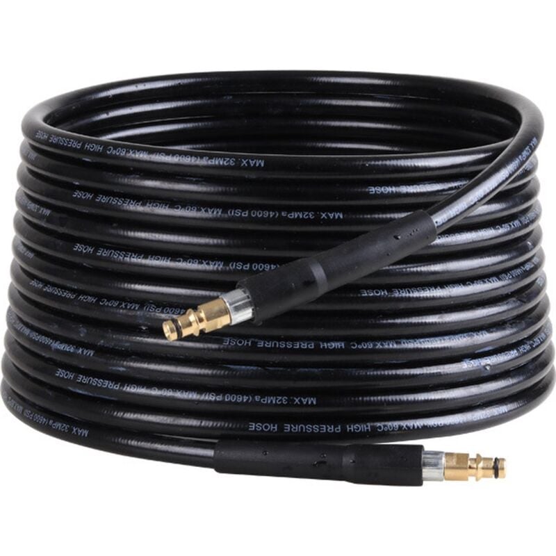 foto del prodotto tubo flessibile di ricambio per idropulitrice k rcher k k2 k3 k4 k5 k6 k7, attacco rapido con spina a scatto, 15 m