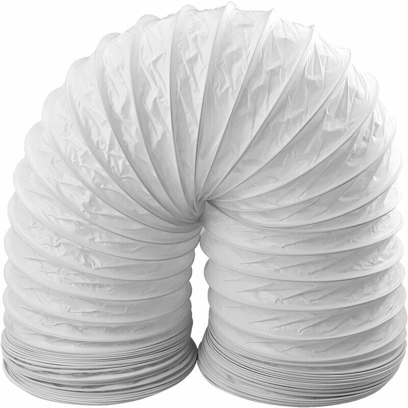 foto del prodotto tubo flessibile di scarico aria in pvc, diametro 150mm lunghezza 3m, tubo di scarico mobile per condizionatore d aria, connettore tubo sigillante