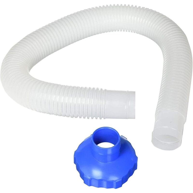foto del prodotto tubo flessibile e adattatore per skimmer per piscine fuori terra, kit di sostituzione per piscina esterna in abs, tubo flessibile per skimmer, tubo