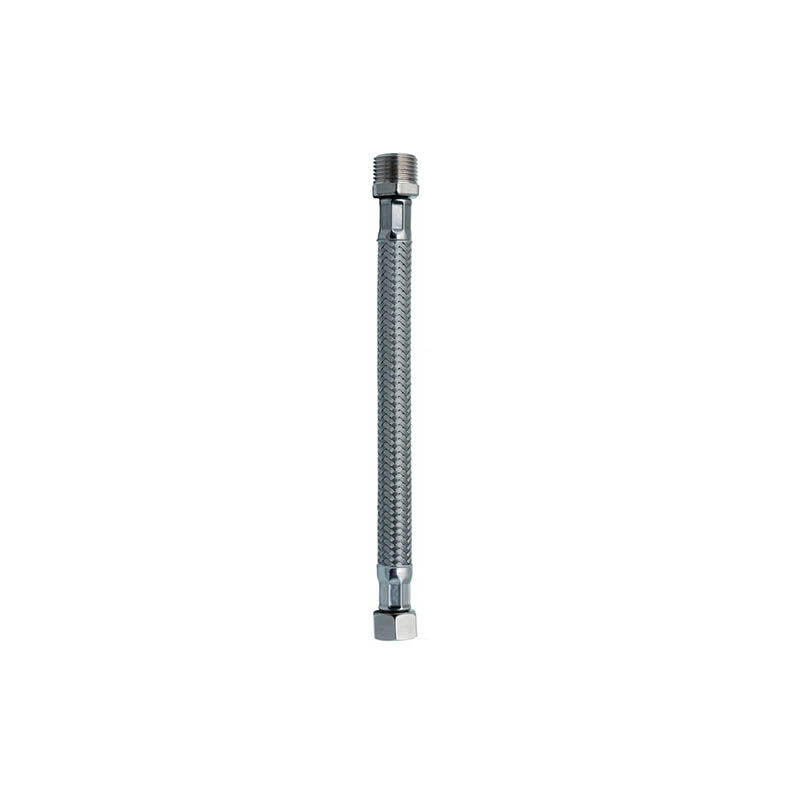 foto del prodotto tubo flessibile gomma dn10 1 2 m 3 8 f l 40 cm bagno lavandino