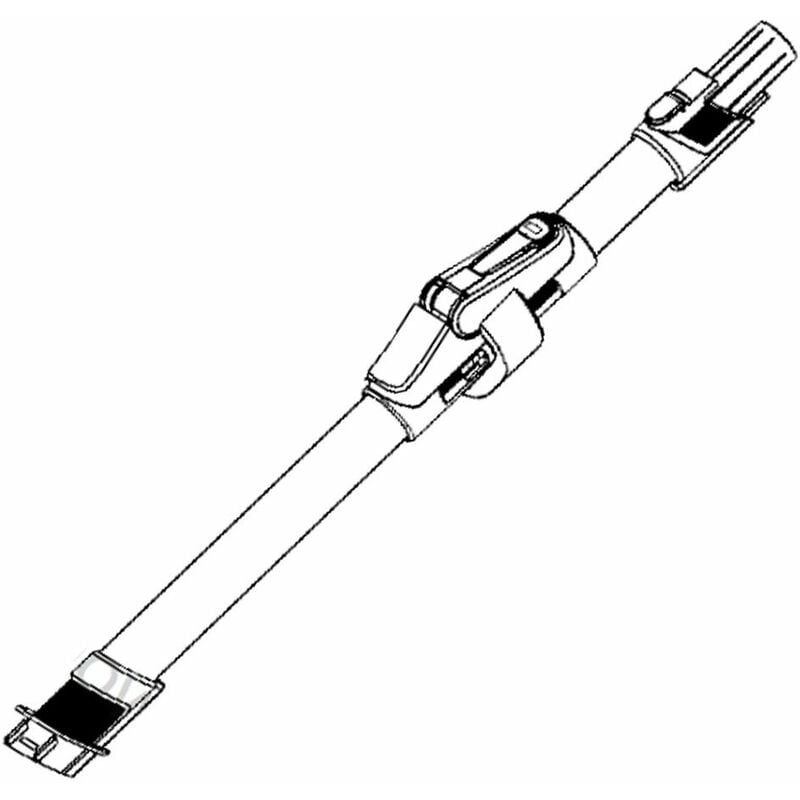 foto del prodotto tubo flessibile grigio aspirapolvere rowenta 4353042