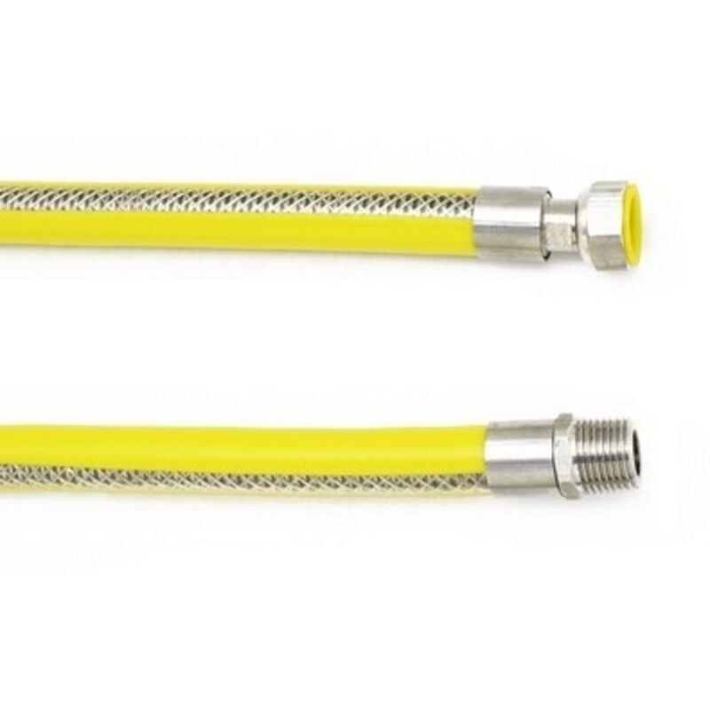 foto del prodotto tubo flessibile in acciaio mf per gas cm 125