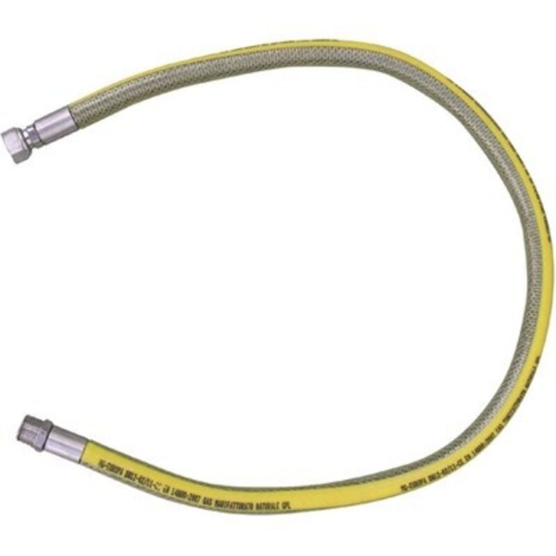 foto del prodotto tubo flessibile in acciaio mf per gas parigi cm 150
