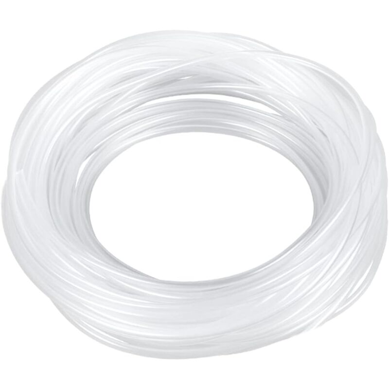 foto del prodotto tubo flessibile in pvc per linea d aria in silicone atossico da 4 mm 5,6 mm x 10 metri, ideale per vasche e acquari